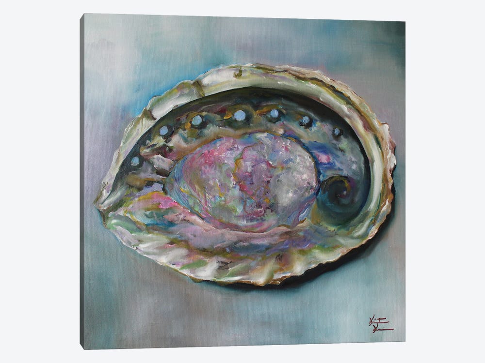 Abalone Shell by Kristine Kainer 1-piece Art Print