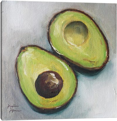 Avocado Canvas Art Print - Kristine Kainer