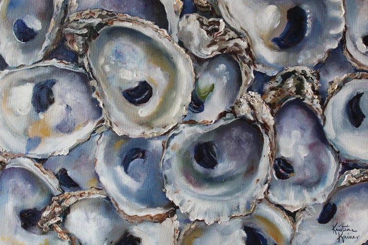 Bay Oysters by Kristine Kainer wall art