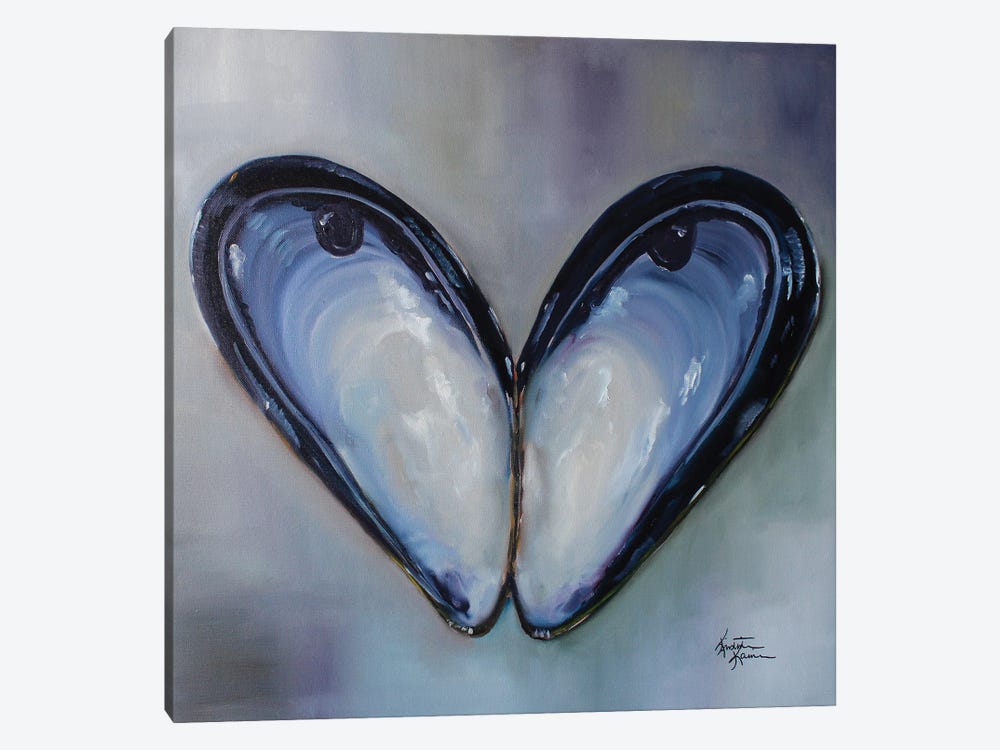 Mussel by Kristine Kainer 1-piece Canvas Print