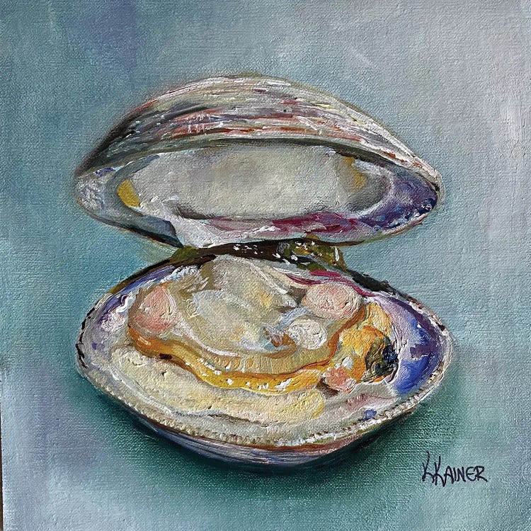 Clam by Kristine Kainer wall art