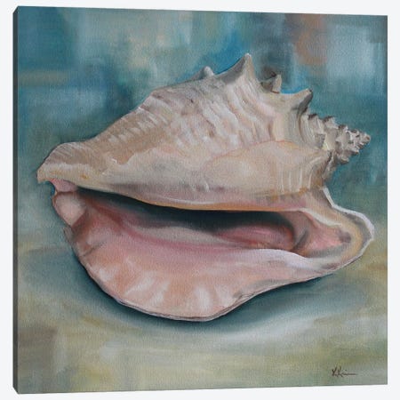 Conch Canvas Print #KKN31} by Kristine Kainer Canvas Artwork