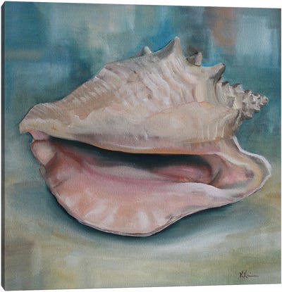 Conch Canvas Art Print - Kristine Kainer