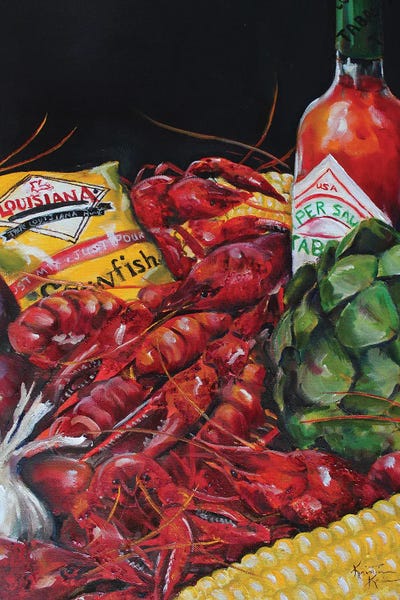 Still Lifes For The Modern World: Crawfish Boil by Kristine Kainer