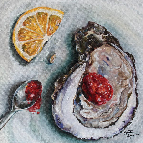 The Art Of Fine Dining: Juicy Oyster by Kristine Kainer
