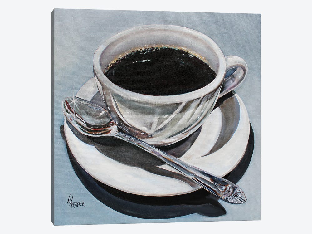 Morning Coffee by Kristine Kainer 1-piece Art Print