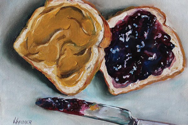 Kitchen: Peanut Butter And Jelly by Kristine Kainer
