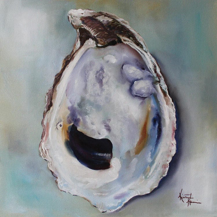 New England Oyster by Kristine Kainer canvas print