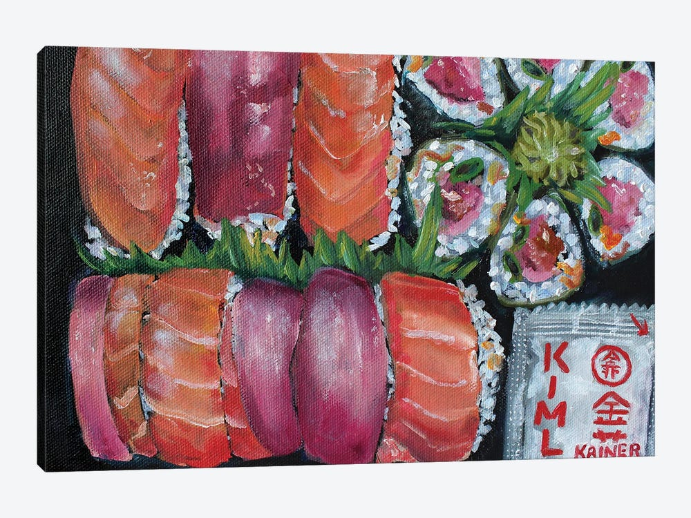 Sushi II by Kristine Kainer 1-piece Canvas Print