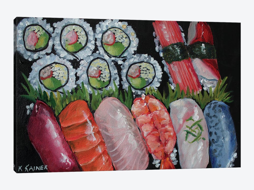 Sushi I by Kristine Kainer 1-piece Canvas Art