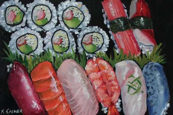 The Art Of Fine Dining: Sushi I by Kristine Kainer