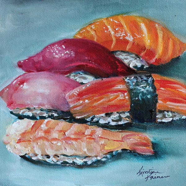 The Art Of Fine Dining: Nigiri Sushi by Kristine Kainer