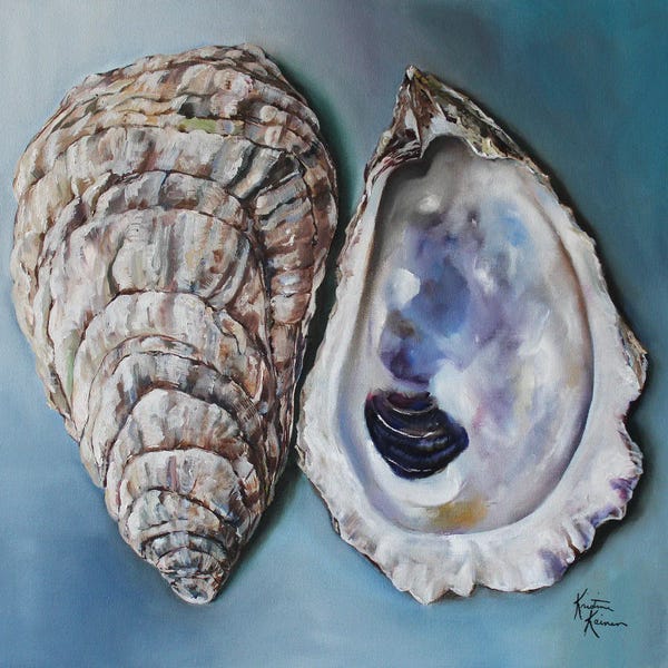Kitchen: Oyster Shells by Kristine Kainer