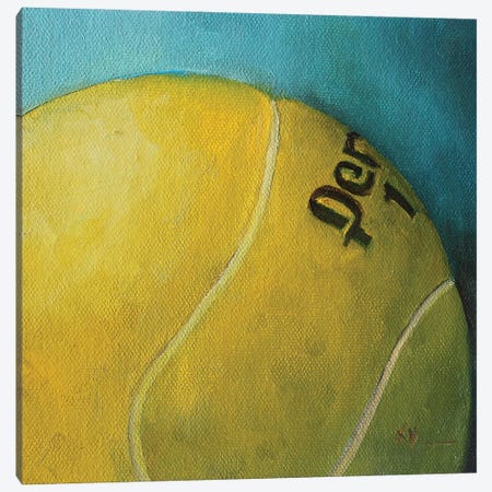 Tennis Ball Canvas Print #KKN9} by Kristine Kainer Canvas Art Print