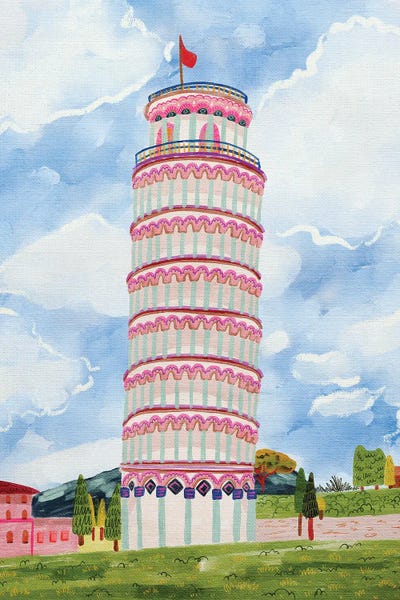 Daydream Destinations: Leaning Tower Of Pisa by Kartika Paramita