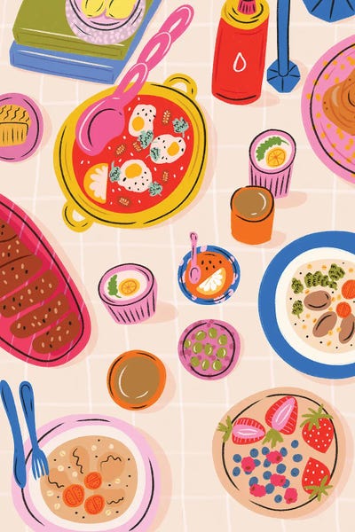 Modern Tablescapes: Still Here Still Life by Kartika Paramita