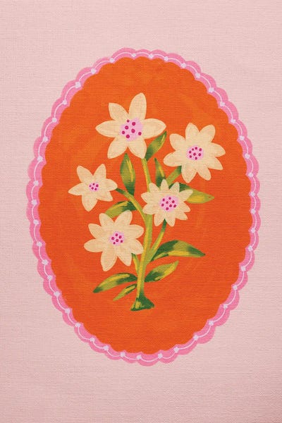 Wildflowers: Wildflower In A Frame by Kartika Paramita