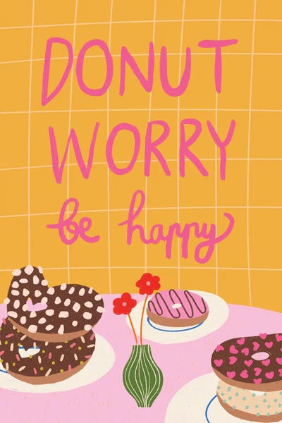 Donuts: Donut Worry Be Happy by Kartika Paramita