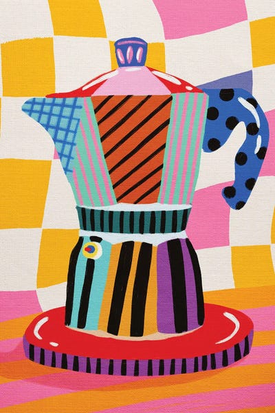 Dopamine Decor: Moka Pot by Kartika Paramita