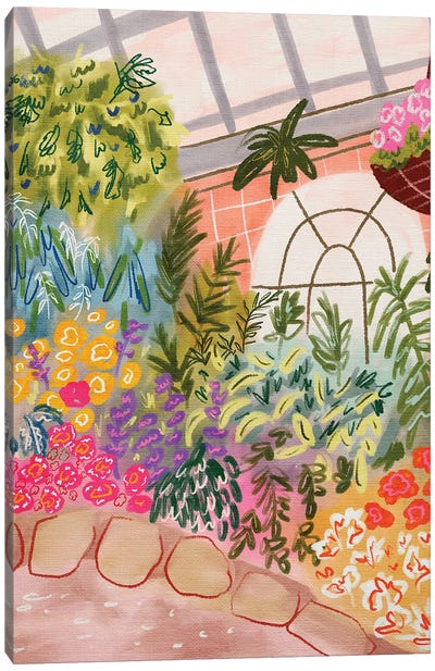 Botanical Garden Canvas Art Print - Kartika Paramita