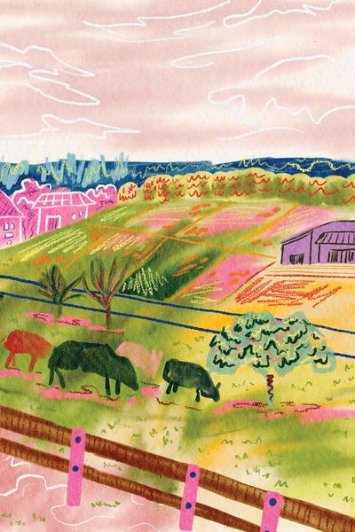 Daydream Destinations: Swiss Neighborhood by Kartika Paramita