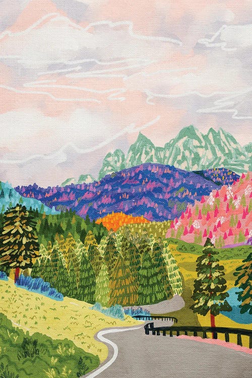 Dolomite Alps Italy by Kartika Paramita wall art