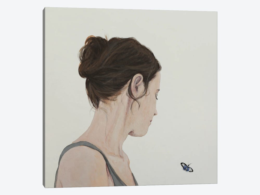 Butterfly XI by Karoline Kroiss 1-piece Canvas Print