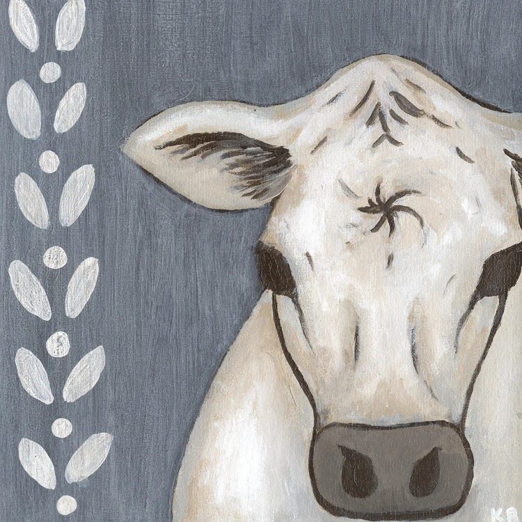 Paint Splotch Cow by Kathleen Bryan wall art