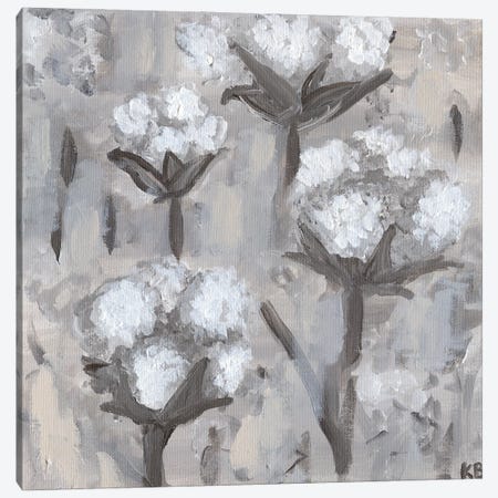 Cotton Stalks I Canvas Print #KLB2} by Kathleen Bryan Canvas Art