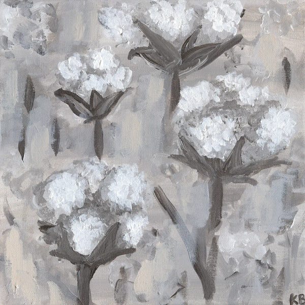 Kathleen Bryan: Cotton Stalks I by Kathleen Bryan