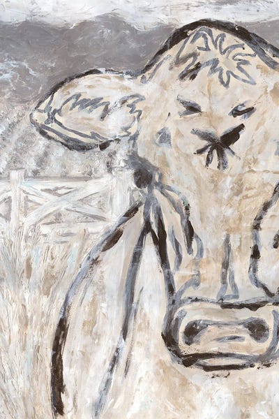 Kathleen Bryan: Farm Sketch Cow by Kathleen Bryan