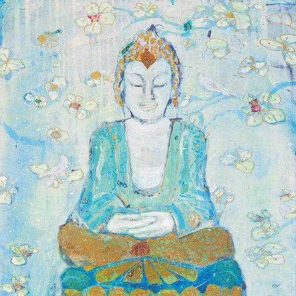 Calm: Buddha Square by Kellie Day