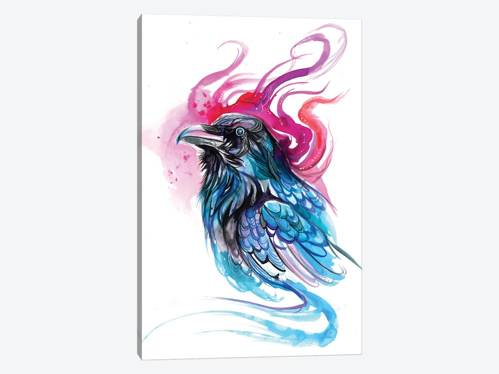 Raven I by Katy Lipscomb 1-piece Canvas Art