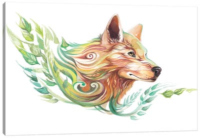 Season Wolf - Summer Canvas Art Print - Katy Lipscomb