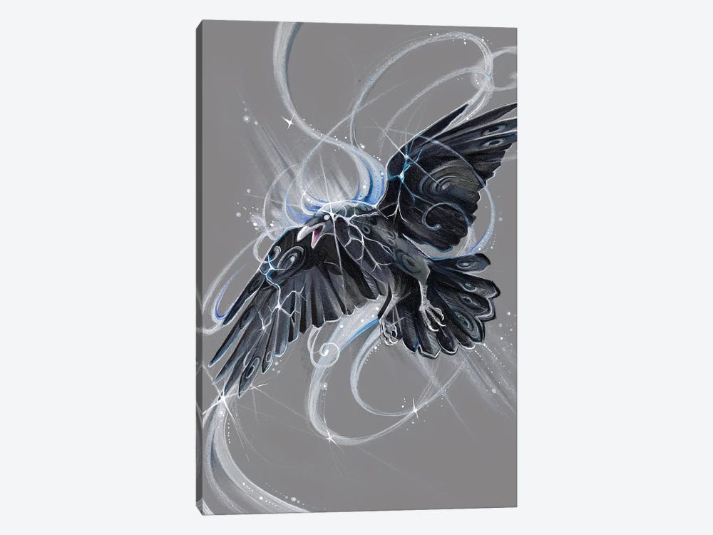 Spirit Raven by Katy Lipscomb 1-piece Art Print