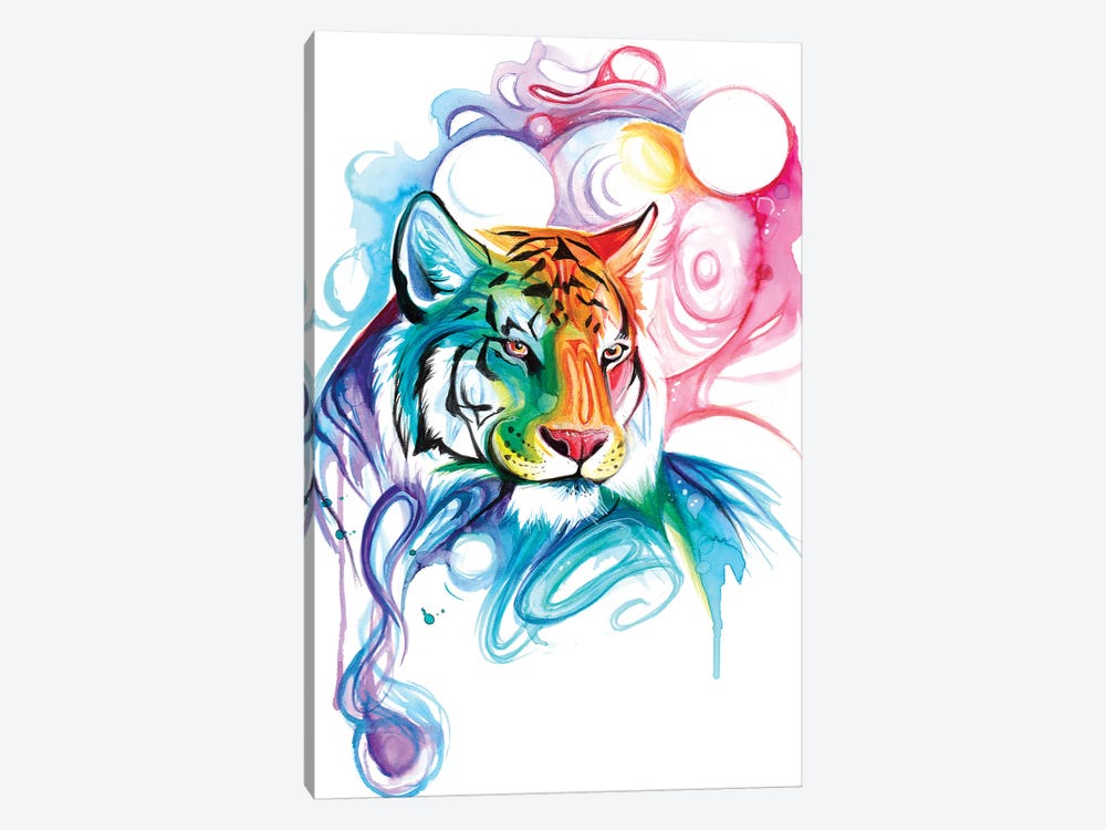 Tiger Spirit Canvas Art by Katy Lipscomb | iCanvas