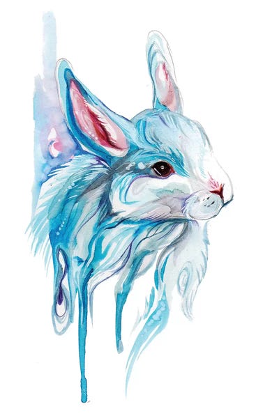 Rabbits: Winter Bunny by Katy Lipscomb