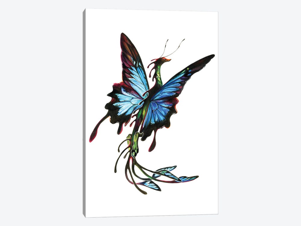 Butterfly Dragon by Katy Lipscomb 1-piece Canvas Print