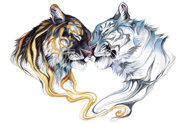 Tigers: Duality Tigers by Katy Lipscomb