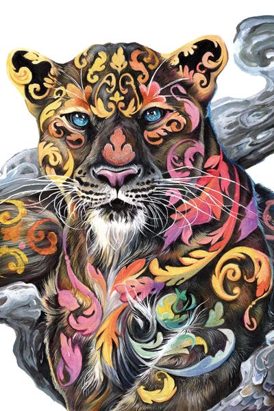 Jaguars: Gilded Jaguar by Katy Lipscomb