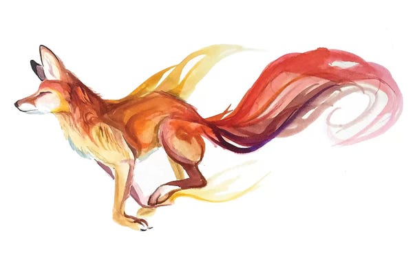 Foxes: Chase by Katy Lipscomb