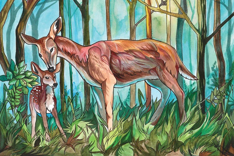 Doe And Fawn