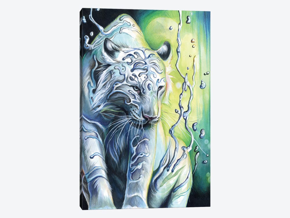 Water Tiger Spirit by Katy Lipscomb 1-piece Canvas Wall Art