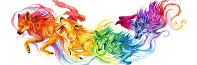 Pride Of The Pack by Katy Lipscomb canvas print