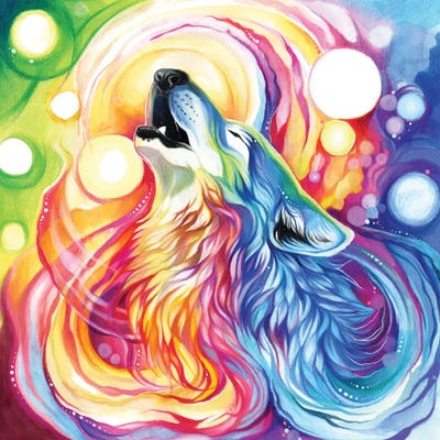 Call Of The Wild II by Katy Lipscomb metal wall art