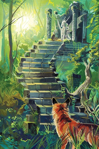 Enchanted Forest by Katy Lipscomb metal wall art