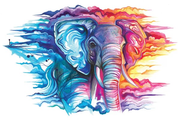 Elephants: Cloud Walker by Katy Lipscomb