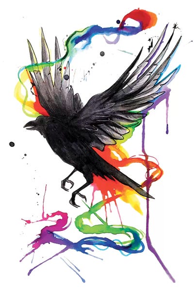 Crows: Crow by Katy Lipscomb