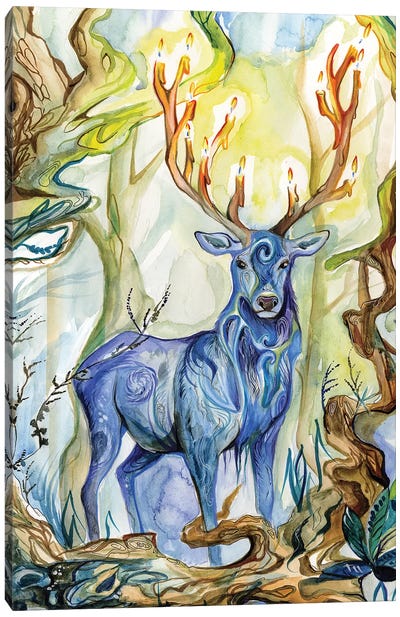 Forest Spirit Canvas Art Print - Katy Lipscomb