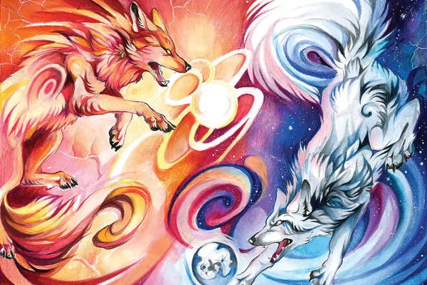 Wolves: Hati-and-Skoll by Katy Lipscomb